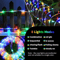 104FT 300LED Solar Tube String Lights Multicolor Waterproof Garden Patio Decor 1