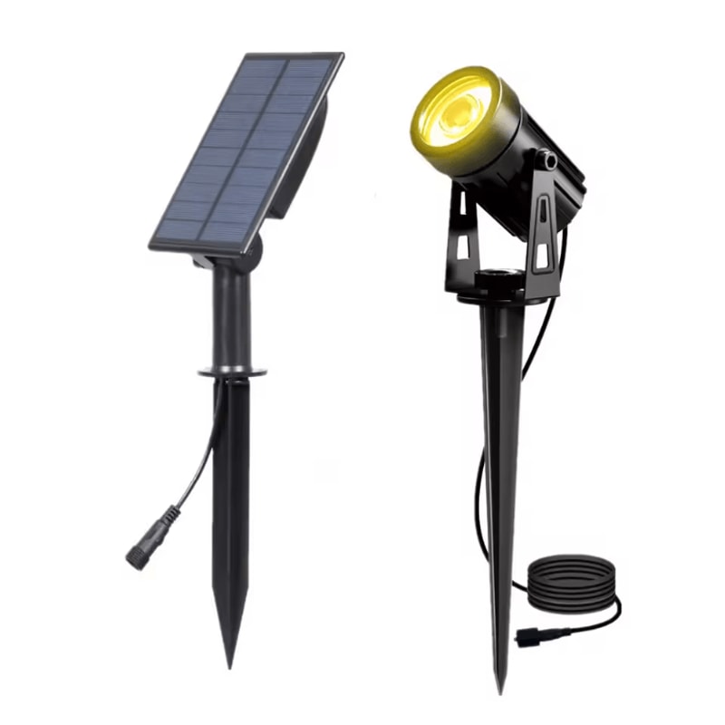 Aluminum Solar Spotlight Outdoor IP65 Waterproof Solar Landscape Garden Tree Light 4
