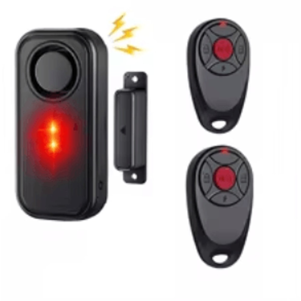 Wireless Outdoor Door Window Magnetic Alarm Sensor Waterproof AntiTheft Security Alarm With Remote 0