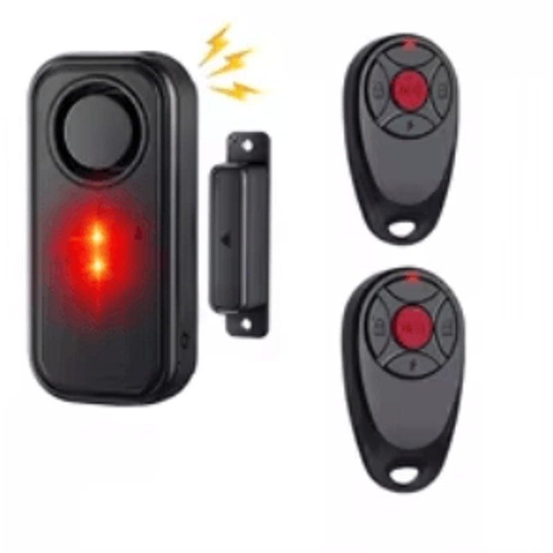 Wireless Outdoor Door Window Magnetic Alarm Sensor Waterproof AntiTheft Security Alarm With Remote 0