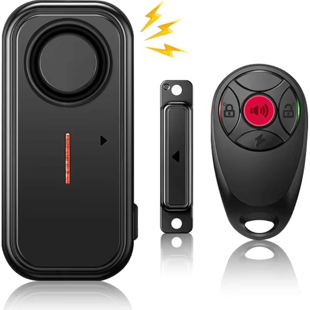 Wireless Outdoor Door Window Magnetic Alarm Sensor Waterproof AntiTheft Security Alarm With Remote 3