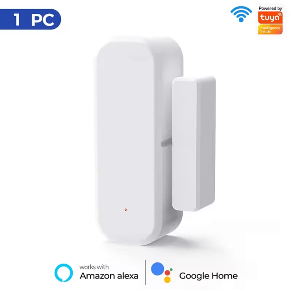 Tuya Smart WiFi Door Window Sensor Wireless Door OpenClose Detector For Alexa Google Home 4