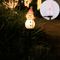 Solar Snowman Garden Lights Christmas Outdoor Lawn Stake Decoration 5