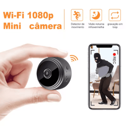 a9 mini wifi security camera – wireless smart surveillance cam with night vision & motion detection