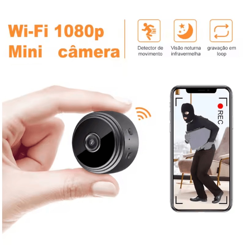 A9 Mini WiFi Security Camera Wireless Smart Surveillance Cam With Night Vision Motion Detection 0