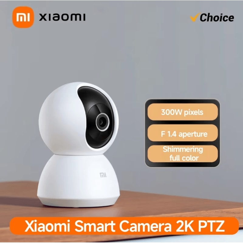 Xiaomi Mi 360 Smart Home Security Camera 2K PTZ AI Detection Night Vision WiFi CCTV 0