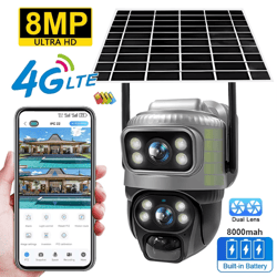 v380 dual-lens 4g solar security camera – 8mp 4k pir motion detection ptz outdoor cctv