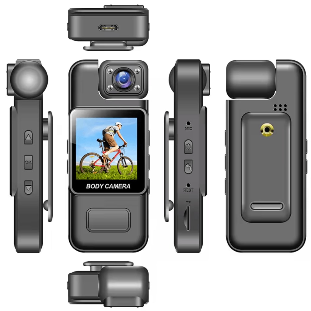 4K Mini WiFi Body Camera Portable HD Night Vision Security Cam With DVR Recording 2