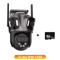 ThreeScreen 4K DualLens PTZ WiFi Security Camera Outdoor AI Human Detection CCTV 6