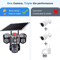 KERUI 6MP Solar 4G TripleLens PTZ Security Camera Outdoor WiFi CCTV With AI Human Detection 1