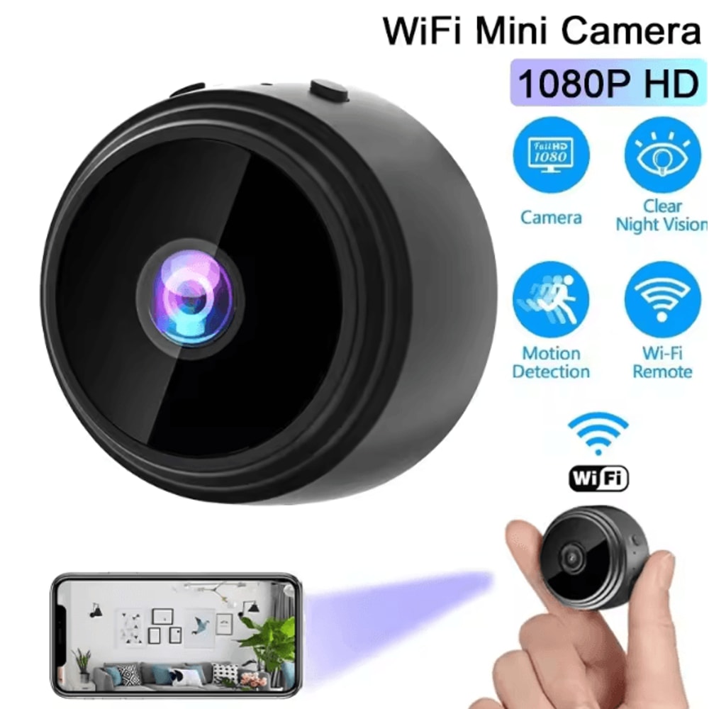 A9 Mini WiFi Security Camera 1080P Wireless Smart Surveillance Cam With Night Vision 0
