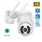 Smart 8MP 4K PTZ Security Camera With Auto Tracking WiFi Remote Monitoring Color Night Vision 0