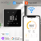 Tuya Smart WiFi Boiler Thermostat BatteryPowered Wall Temperature Controller With Alexa Google Ho 0