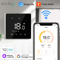 Tuya Smart WiFi Boiler Thermostat BatteryPowered Wall Temperature Controller With Alexa Google Ho 0