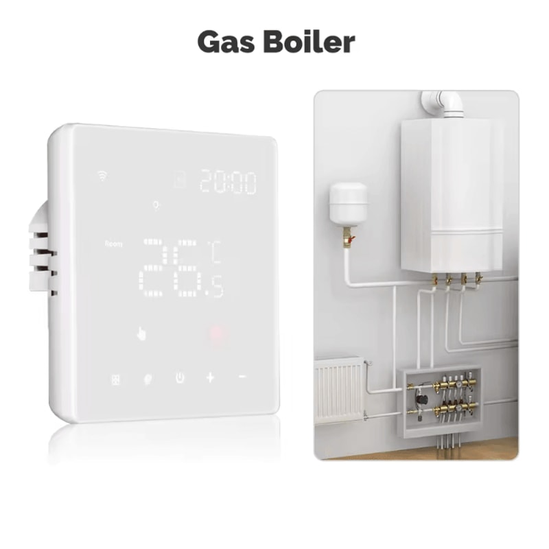 MOES Tuya WiFi Smart Thermostat Programmable Boiler Electric Heating Temperature Controller With 4