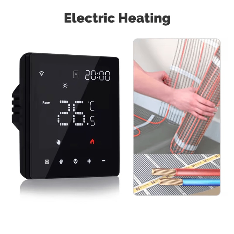 MOES Tuya WiFi Smart Thermostat Programmable Boiler Electric Heating Temperature Controller With 6