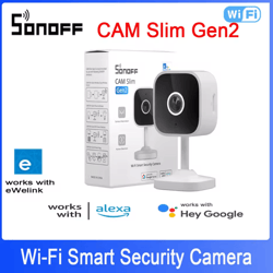 sonoff cam slim gen2 wifi security camera – 1080p hd indoor camera with motion detection & two-way audio