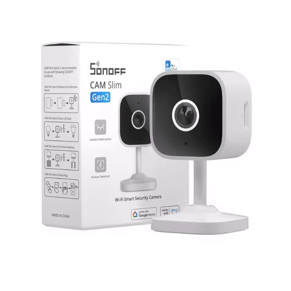 SONOFF CAM Slim Gen2 WiFi Security Camera 1080P HD Indoor Camera With Motion Detection TwoWay Aud 4