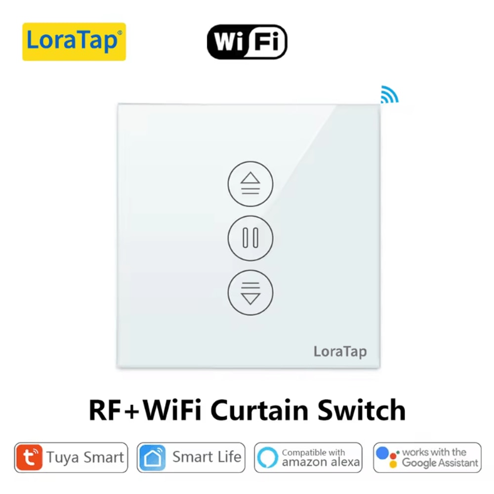 Tuya WiFi Roller Shutter Curtain Switch Smart Motorized Blinds Controller With Remote Timer Voice 6