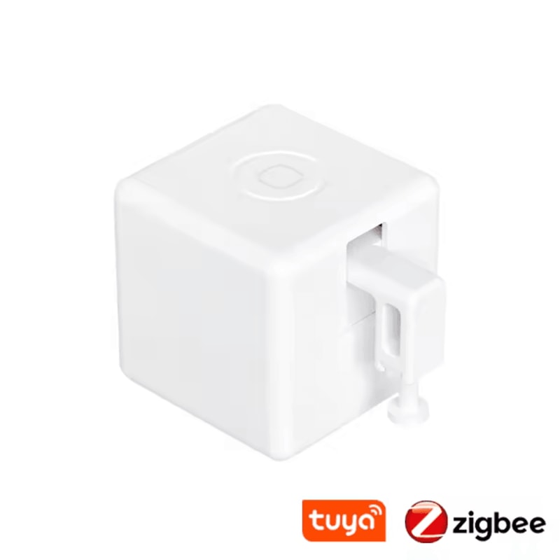 Tuya ZigBee Smart Fingerbot Switch Bot Wireless Button Pusher Robot For Garage Curtains Appliance 7