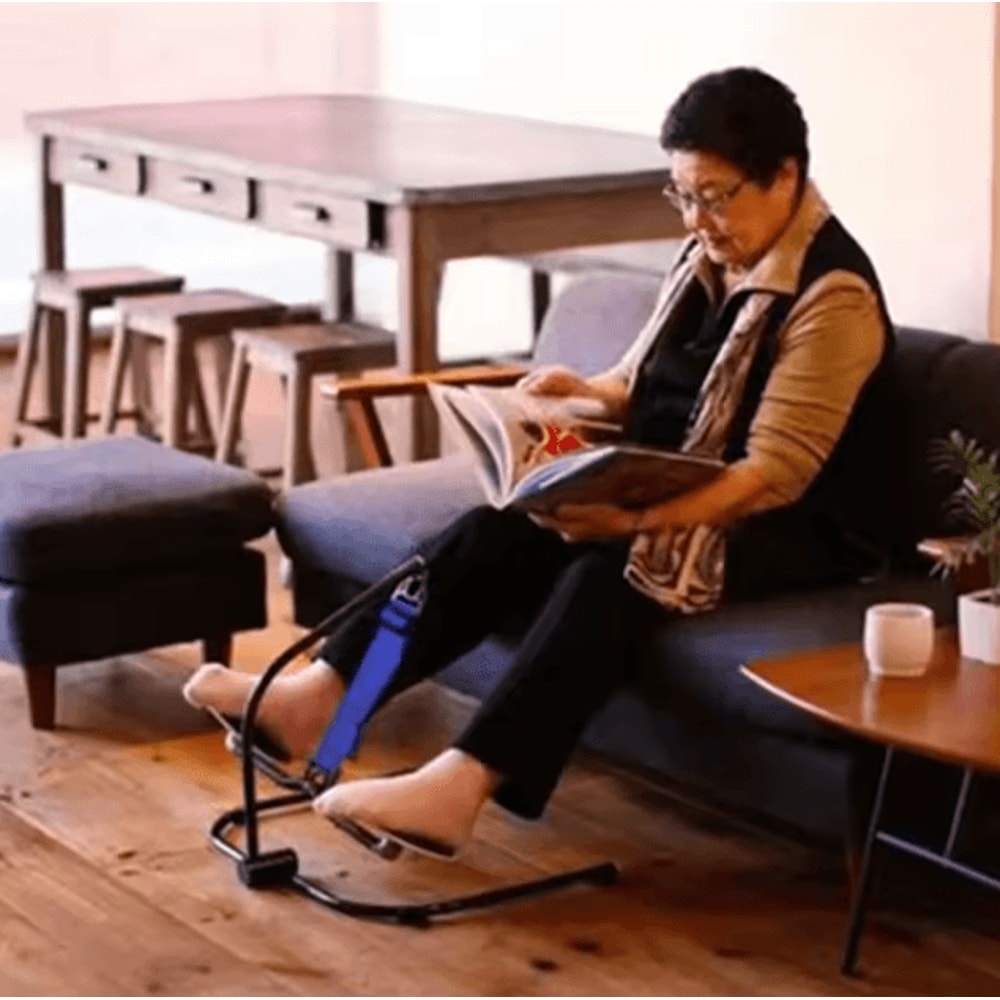 Ergonomic Under Desk Foot Rest Swing Stool Adjustable AntiCross Legs Footstool For Office Exercise 1