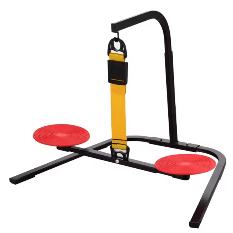 Ergonomic Under Desk Foot Rest Swing Stool Adjustable AntiCross Legs Footstool For Office Exercise 6