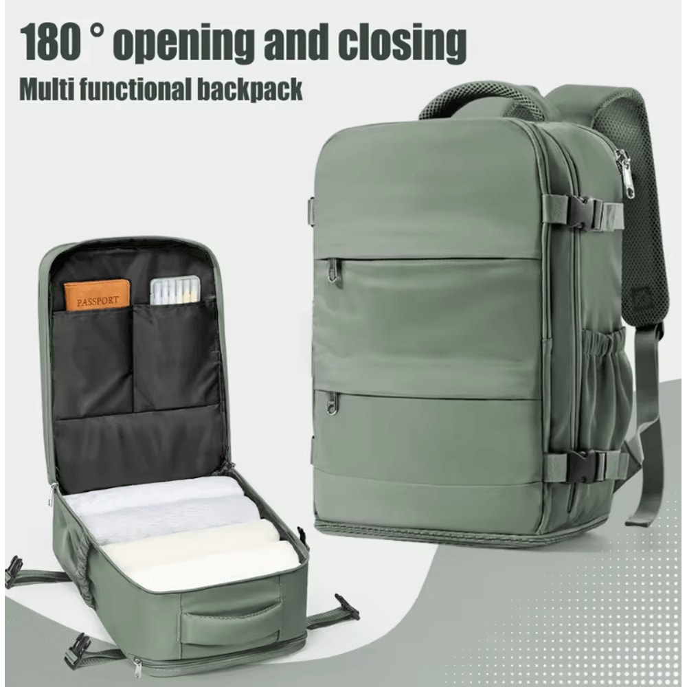 40x30x20 Ryanair Cabin Backpack Travel Laptop Backpack For UnderSeat CarryOn 0