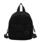 Cute Mini Corduroy Backpack Versatile Student Commuting Makeup Travel Bag 3