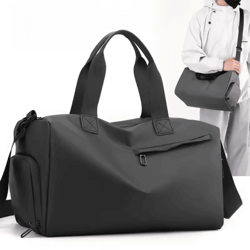 large capacity waterproof oxford travel duffel bag – durable fitness & sports luggage bag