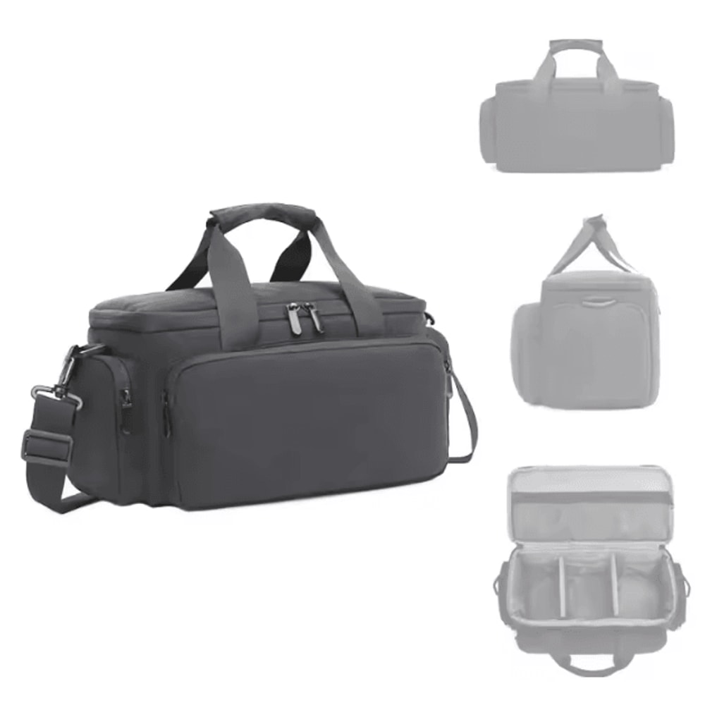 WaterResistant Mirrorless Camera Shoulder Bag ShockProof Travel Camera Bag With Adjustable Divider 2