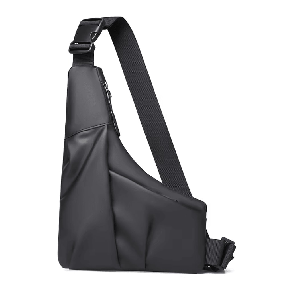 AntiTheft Triangle Crossbody Chest Bag Adjustable Sling Bag For Travel Commuting Outdoor Activiti 3