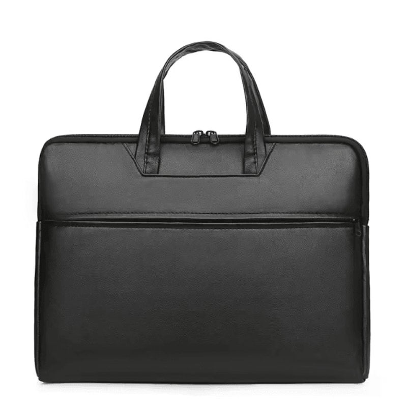 Mens Large Capacity Briefcase Crossbody Bag With Multiple Compartments For Business And Travel 3