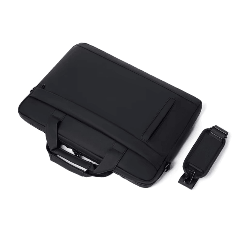 Business Laptop Tote Briefcase Bag With Adjustable Shoulder Strap For Work And Daily Commuting 0