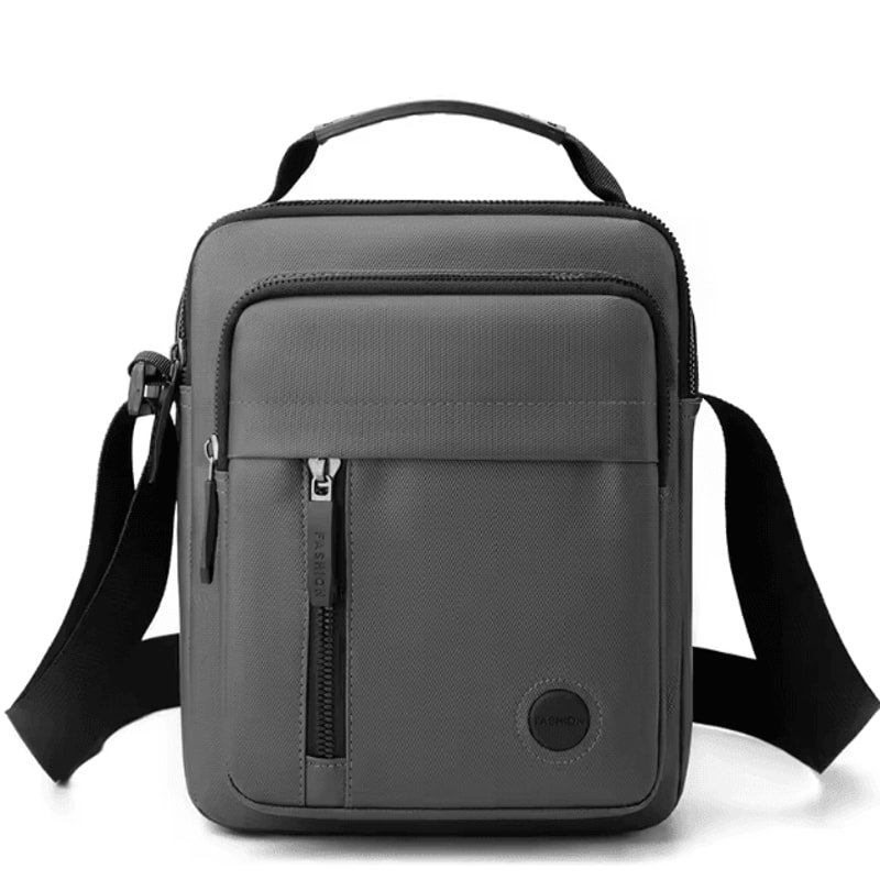 Mens Multi Compartment Crossbody Shoulder Bag For Travel And Everyday Commuting 4