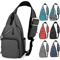 Mens Adjustable Chest Sling Bag For Travel Camping And Outdoor Sports 0