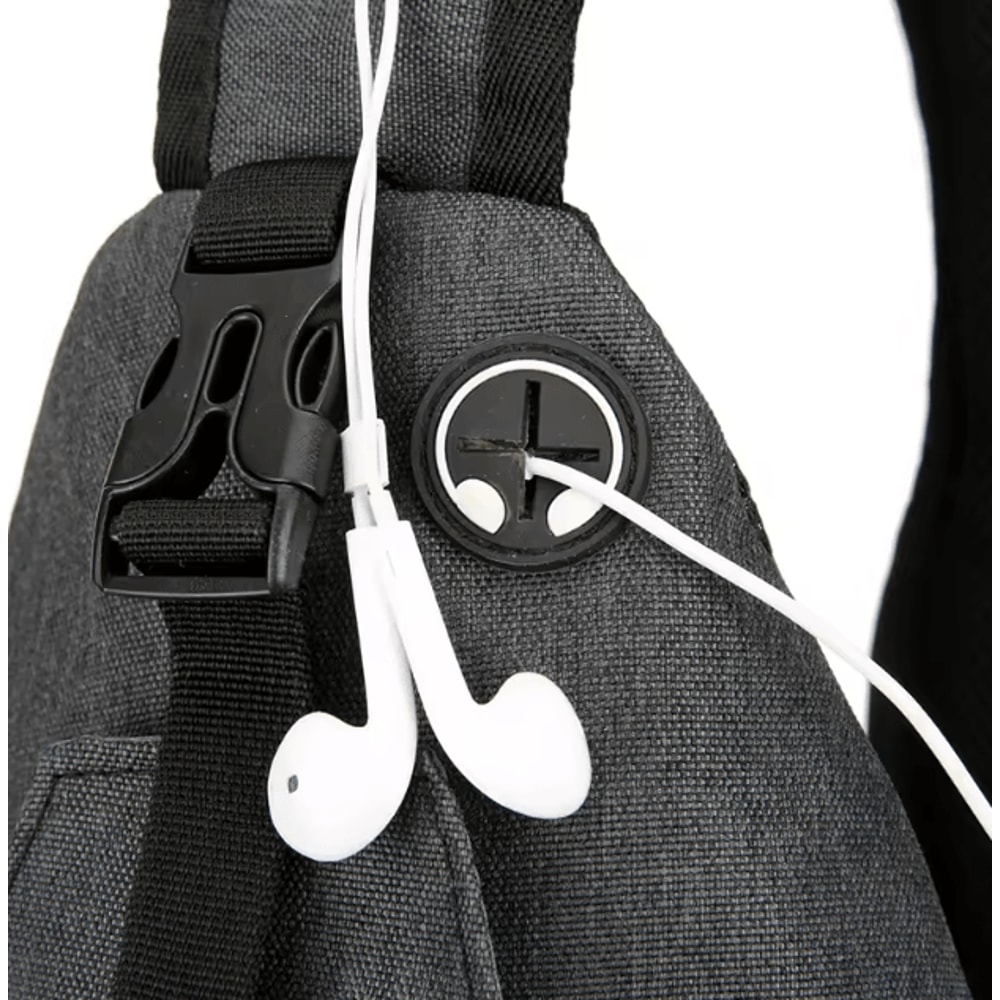 Mens Adjustable Chest Sling Bag For Travel Camping And Outdoor Sports 2