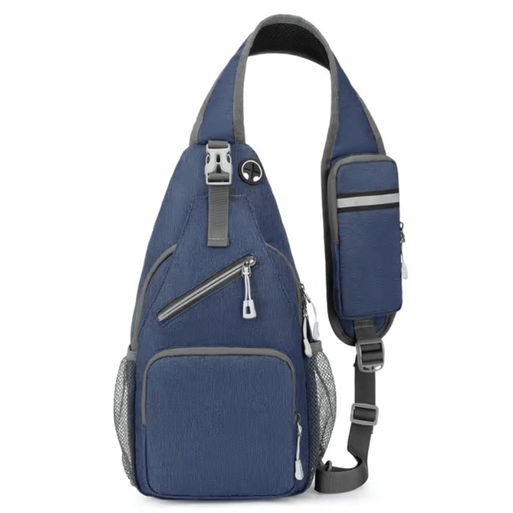 Mens Adjustable Chest Sling Bag For Travel Camping And Outdoor Sports 4