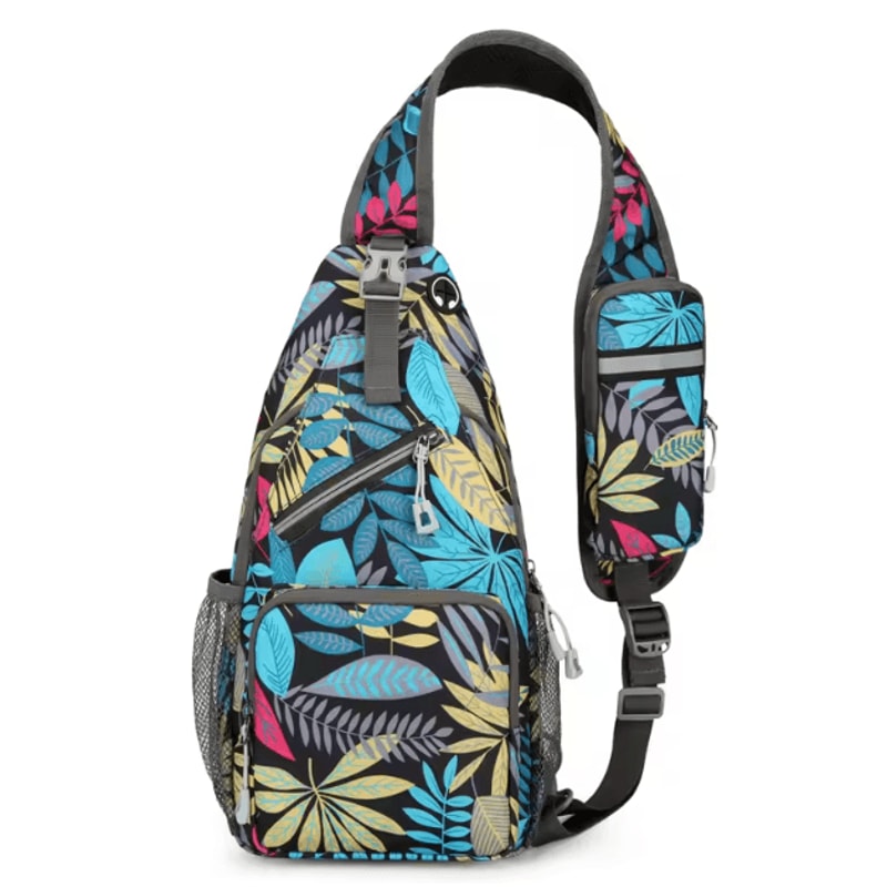 Mens Adjustable Chest Sling Bag For Travel Camping And Outdoor Sports 5