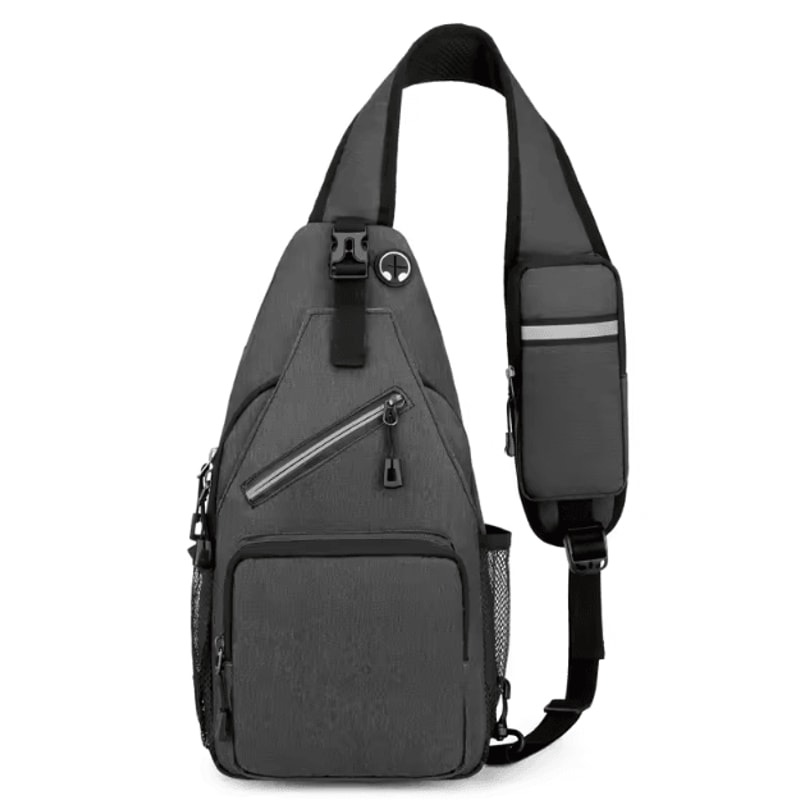 Mens Adjustable Chest Sling Bag For Travel Camping And Outdoor Sports 7