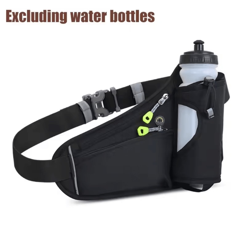 HydraMove Adjustable Running Waist Bag With Water Bottle Holder 4