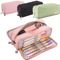 TriStore Large Capacity Pencil Case Organizer With 3 Compartments 0