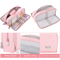 TriStore Large Capacity Pencil Case Organizer With 3 Compartments 1