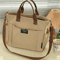 UrbanCarry Large Capacity Canvas Tote Bag Crossbody Student Commuter Shoulder Bag 2