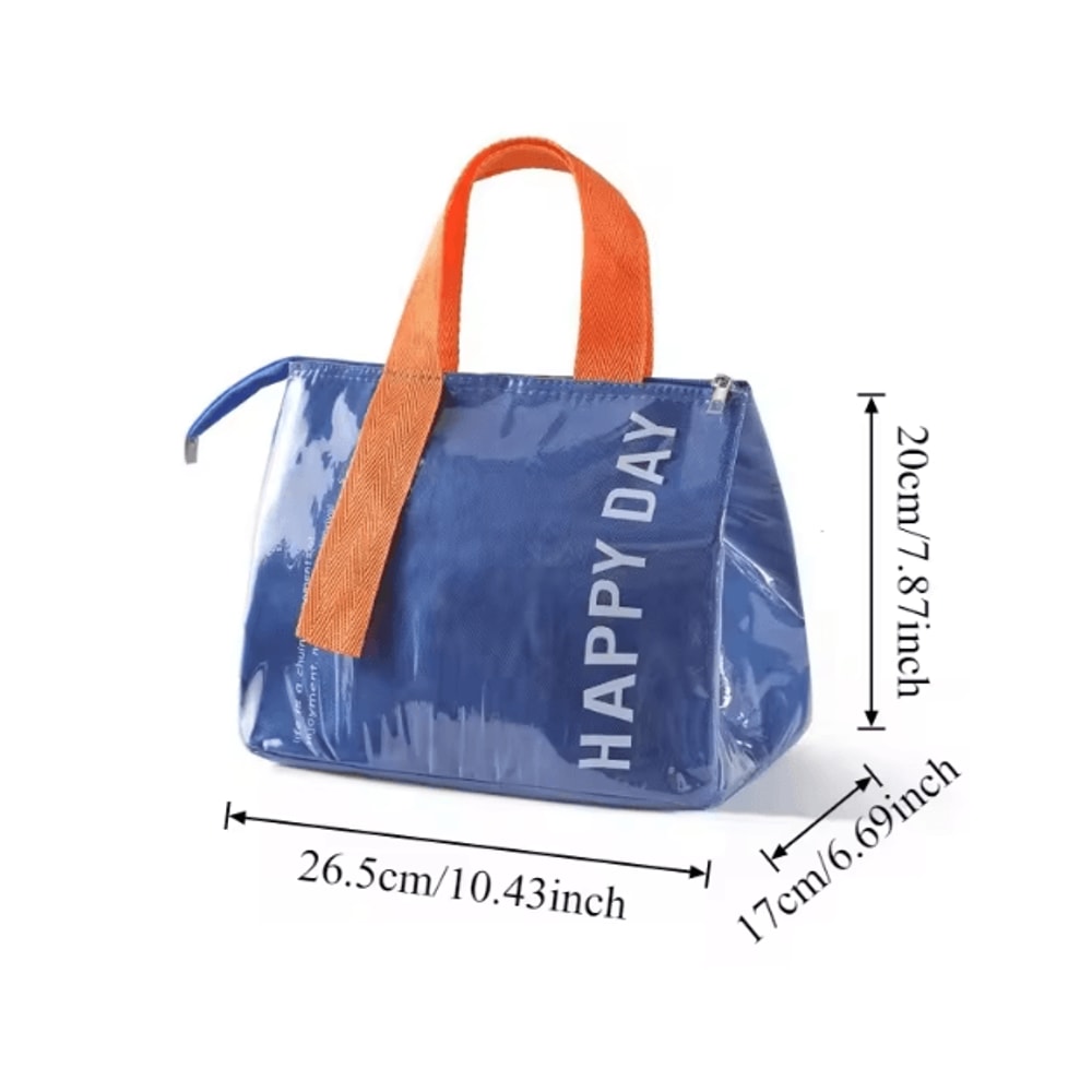 FreshCarry Large Capacity Insulated Lunch Bag With Aluminum Foil Lining 1