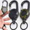 SteelGuard Heavy Duty Retractable Keychain With Carabiner 0