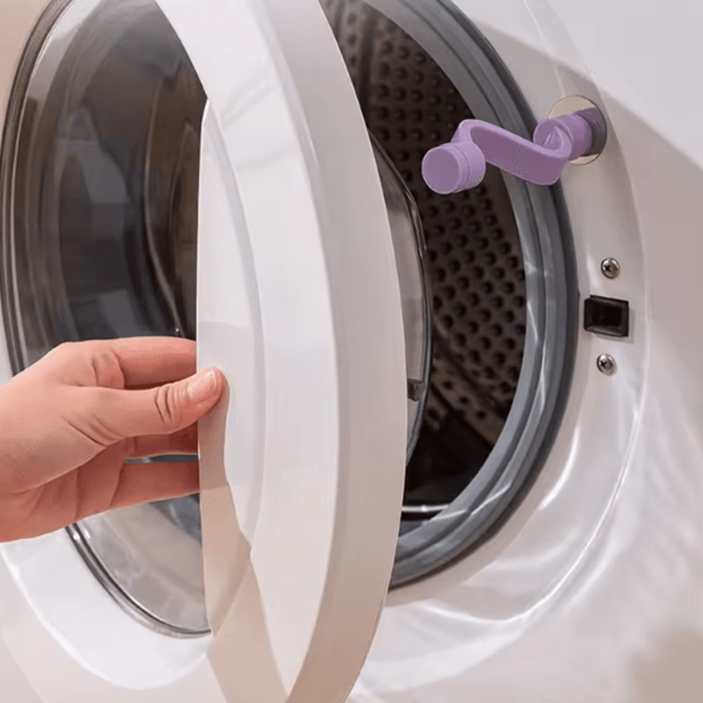 FreshVent Silicone Washer Door Prop Clip Magnetic Laundry Door Holder 1