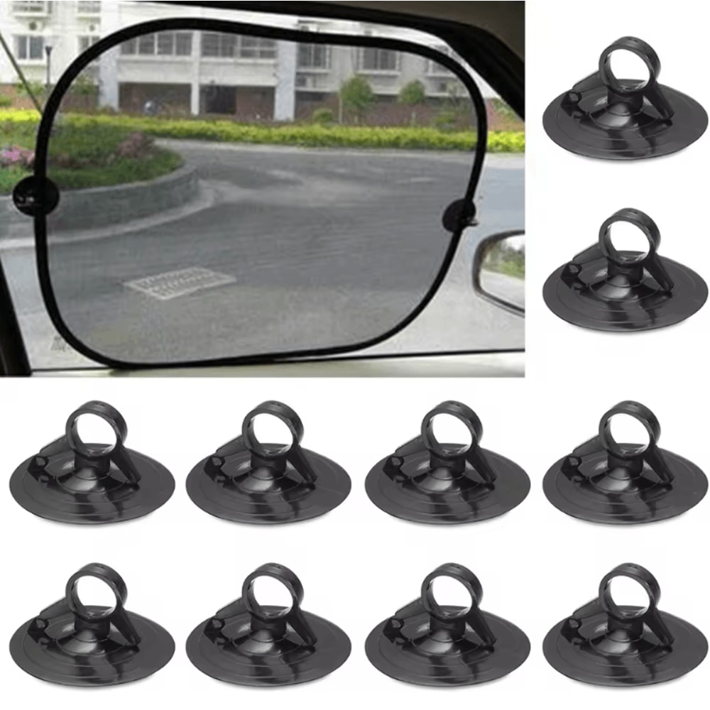 ClearGrip 45mm PVC Suction Cup Hooks Reusable Rubber Sucker Set 1