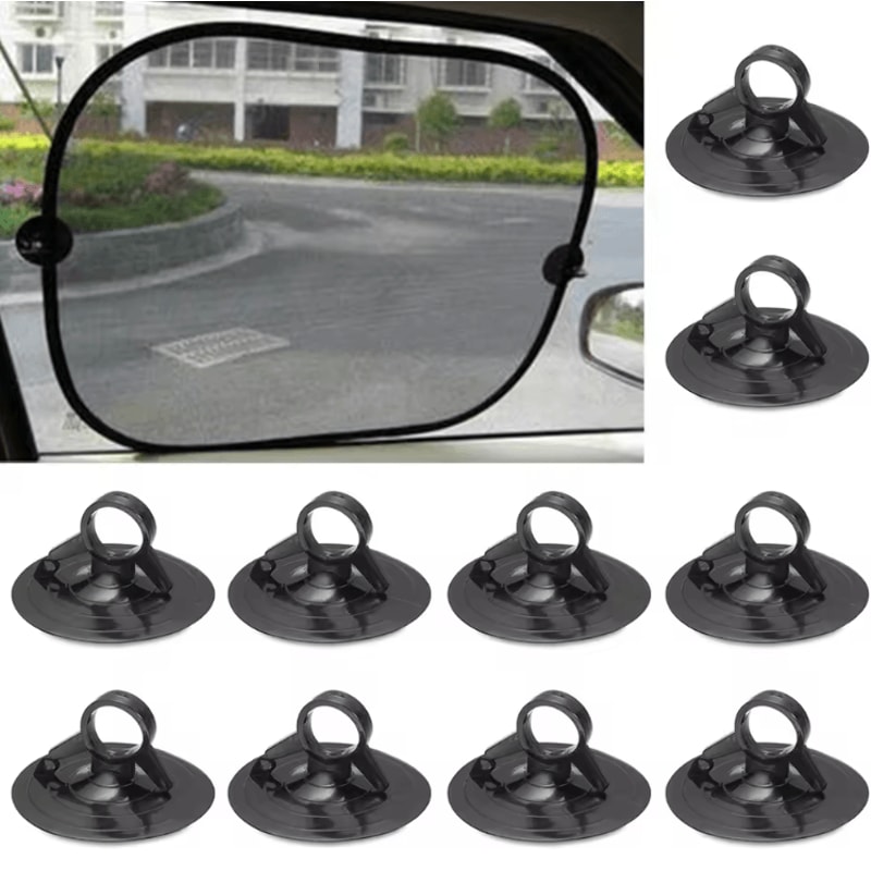 ClearGrip 45mm PVC Suction Cup Hooks Reusable Rubber Sucker Set 1