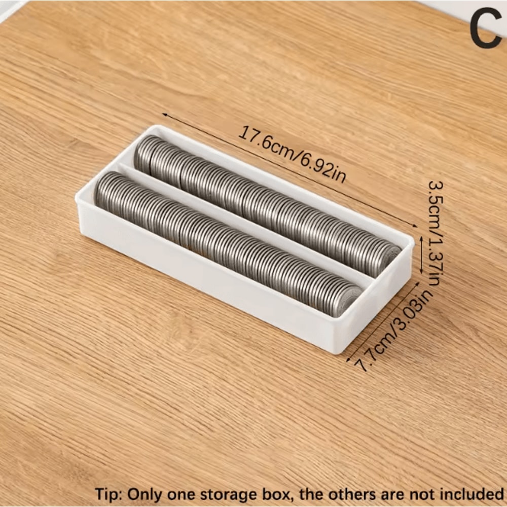 ClearVault Portable Banknote Storage Box Transparent Currency Collection Case 5