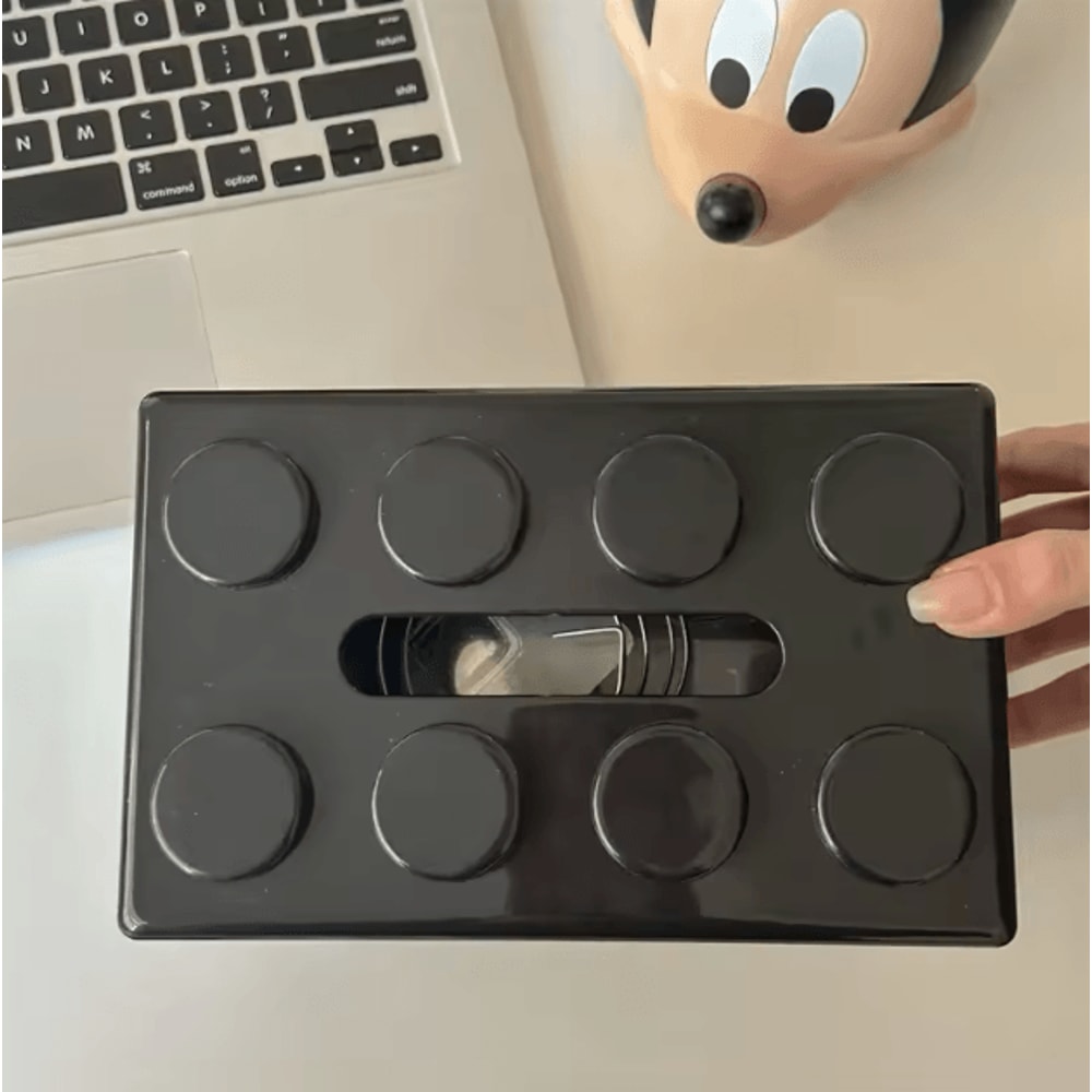 BlockPop Cartoon Building Block Tissue Box Creative Desktop Napkin Holder 5